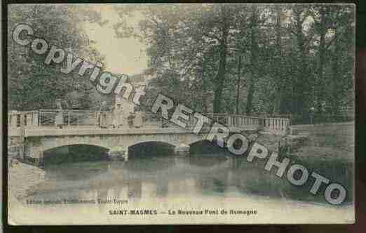 Ville de SAINTMASMES Carte postale ancienne