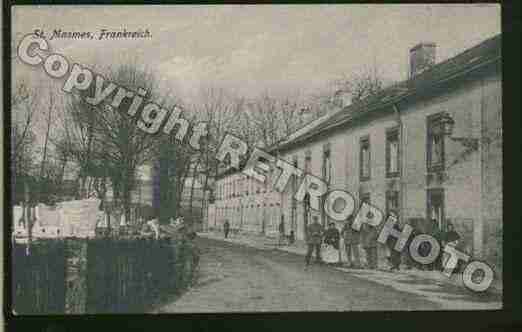 Ville de SAINTMASMES Carte postale ancienne