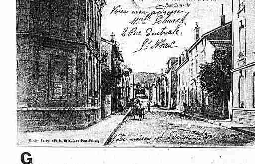 Ville de SAINTMAX Carte postale ancienne