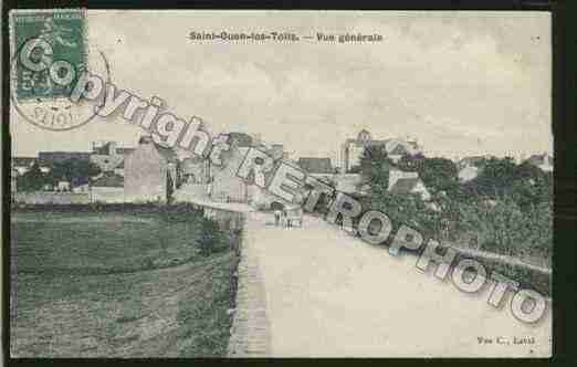 Ville de SAINTOUENDESTOITS Carte postale ancienne