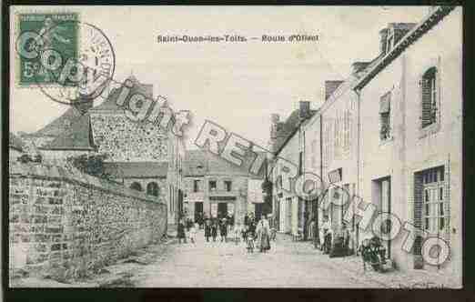 Ville de SAINTOUENDESTOITS Carte postale ancienne