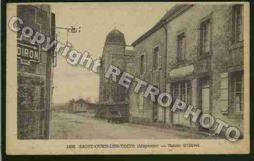 Ville de SAINTOUENDESTOITS Carte postale ancienne