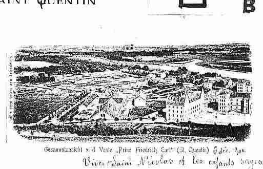 Ville de SAINTQUENTIN Carte postale ancienne