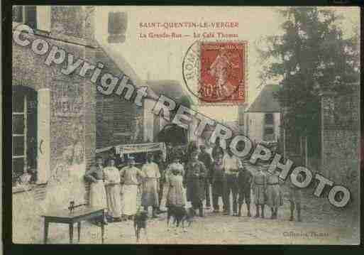 Ville de SAINTQUENTINLEVERGER Carte postale ancienne Ville de SAINTQUENTINLEVERGER Carte postale ancienne