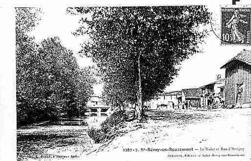 Ville de SAINTREMYENBOUZEMONT Carte postale ancienne