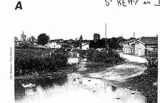 Ville de SAINTREMYENBOUZEMONT Carte postale ancienne