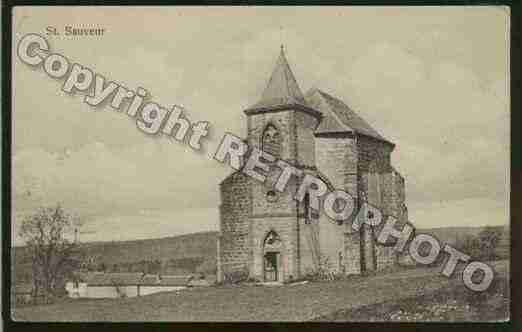 Ville de SAINTSAUVEUR Carte postale ancienne