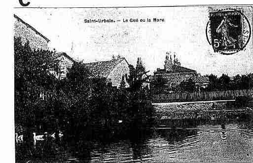 Ville de SAINTURBAINMACONCOURT Carte postale ancienne