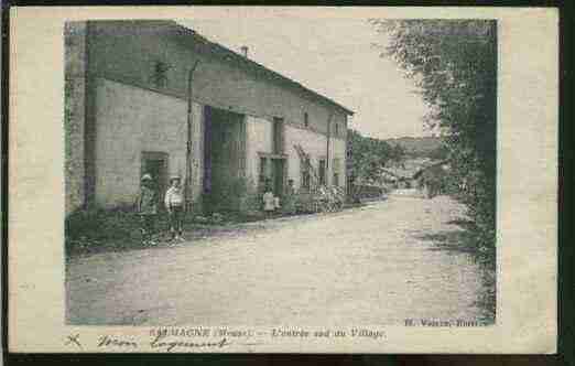 Ville de SALMAGNE Carte postale ancienne