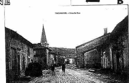 Ville de SALMAGNE Carte postale ancienne