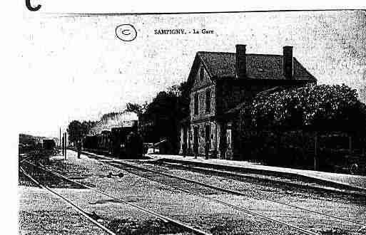 Ville de SAMPIGNY Carte postale ancienne