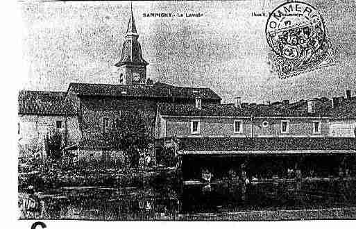 Ville de SAMPIGNY Carte postale ancienne