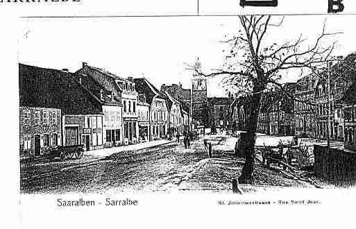Ville de SARRALBE Carte postale ancienne Ville de SARRALBE Carte postale ancienne