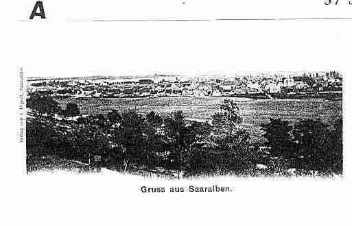 Ville de SARRALBE Carte postale ancienne Ville de SARRALBE Carte postale ancienne
