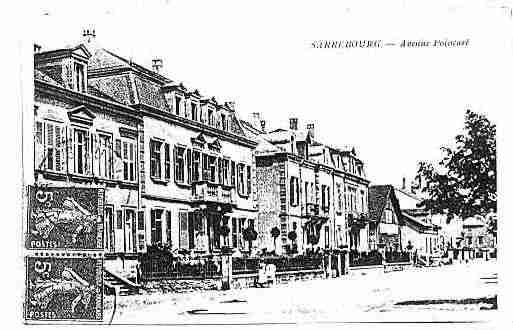 Ville de SARREBOURG Carte postale ancienne