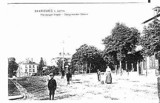 Ville de SARREBOURG Carte postale ancienne