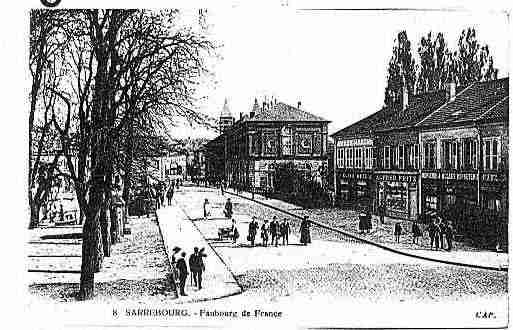 Ville de SARREBOURG Carte postale ancienne