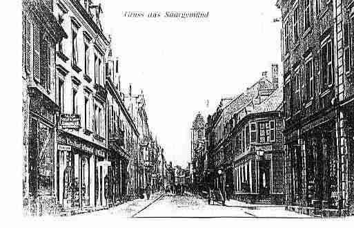 Ville de SARREGUEMINES Carte postale ancienne