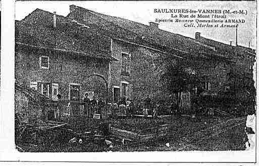 Ville de SAULXURESLESVANNES Carte postale ancienne