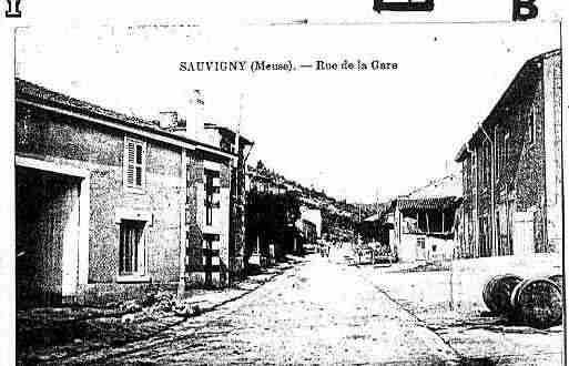 Ville de SAUVIGNY Carte postale ancienne