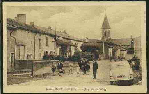 Ville de SAUVIGNY Carte postale ancienne