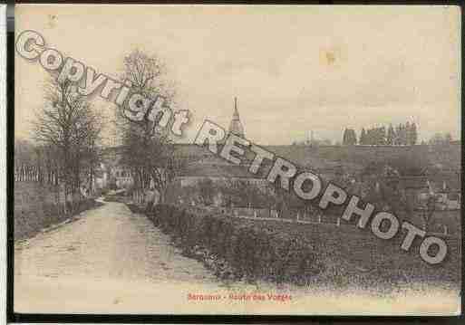 Ville de SERQUEUX Carte postale ancienne