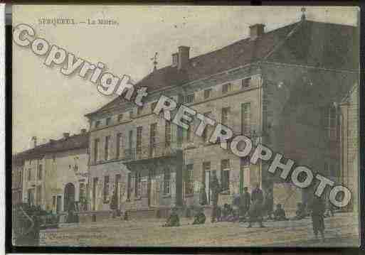 Ville de SERQUEUX Carte postale ancienne