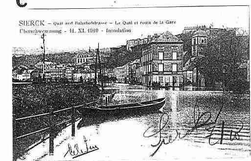Ville de SIERCKLESBAINS Carte postale ancienne