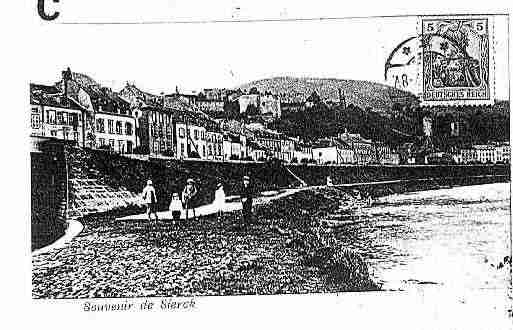 Ville de SIERCKLESBAINS Carte postale ancienne