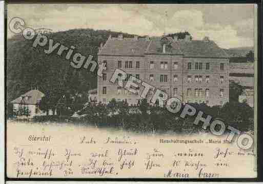 Ville de SIERSTHAL Carte postale ancienne