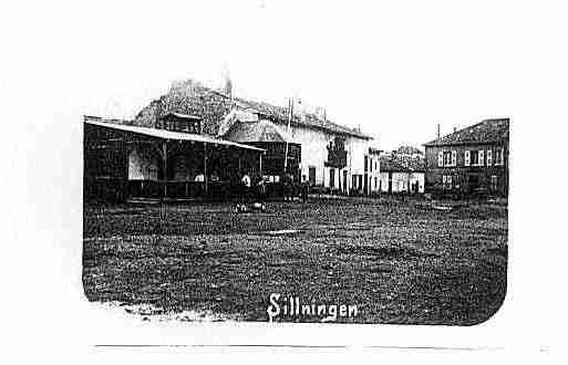 Ville de SILLEGNY Carte postale ancienne