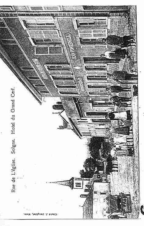 Ville de SOLGNE Carte postale ancienne Ville de SOLGNE Carte postale ancienne