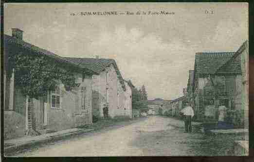 Ville de SOMMELONNE Carte postale ancienne