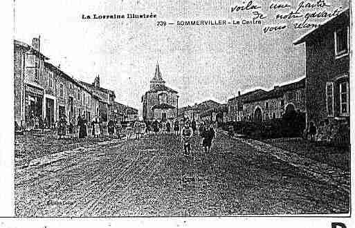 Ville de SOMMERVILLER Carte postale ancienne