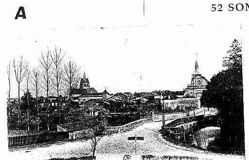 Ville de SOMMEVOIRE Carte postale ancienne Ville de SOMMEVOIRE Carte postale ancienne