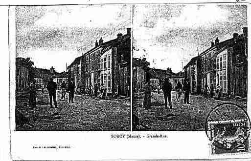 Ville de SORCYSAINTMARTIN Carte postale ancienne Ville de SORCYSAINTMARTIN Carte postale ancienne