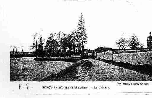 Ville de SORCYSAINTMARTIN Carte postale ancienne
