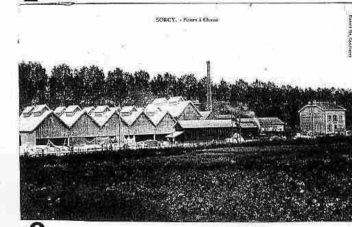 Ville de SORCYSAINTMARTIN Carte postale ancienne