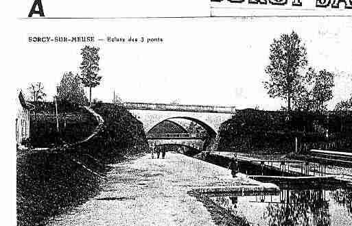 Ville de SORCYSAINTMARTIN Carte postale ancienne Ville de SORCYSAINTMARTIN Carte postale ancienne