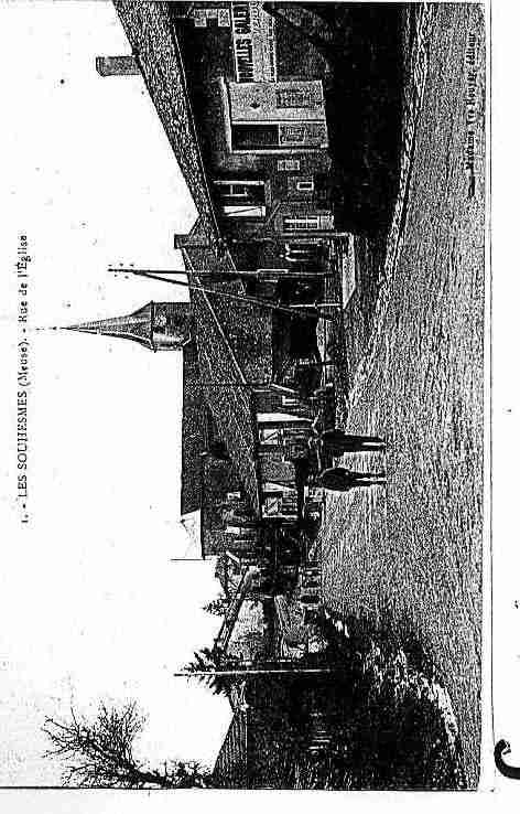 Ville de SOUHESMES(LES) Carte postale ancienne Ville de SOUHESMES(LES) Carte postale ancienne