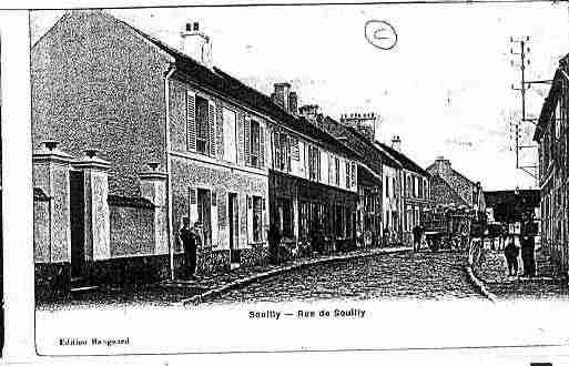 Ville de SOUILLY Carte postale ancienne