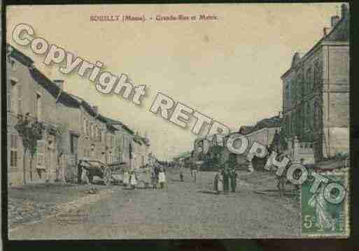 Ville de SOUILLY Carte postale ancienne