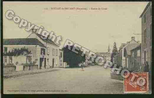 Ville de SOULGESUROUETTE Carte postale ancienne