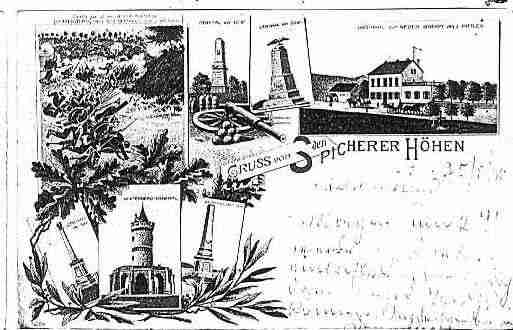 Ville de SPICHEREN Carte postale ancienne