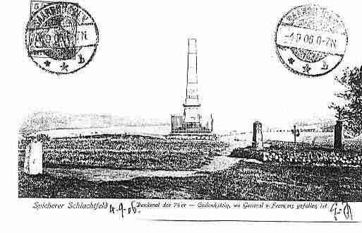 Ville de SPICHEREN Carte postale ancienne