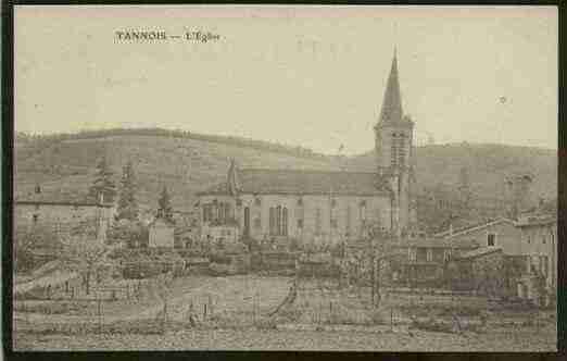 Ville de TANNOIS Carte postale ancienne