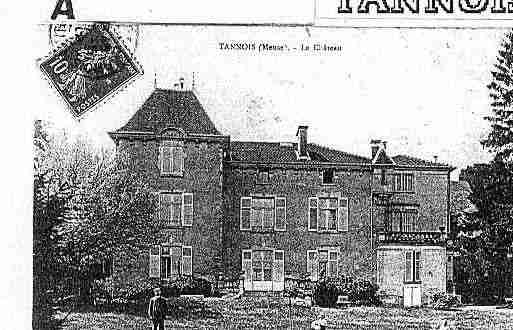 Ville de TANNOIS Carte postale ancienne