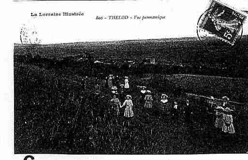 Ville de THELOD Carte postale ancienne