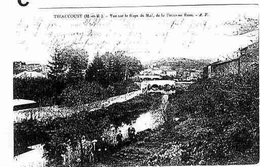 Ville de THIAUCOURTREGNIEVILLE Carte postale ancienne