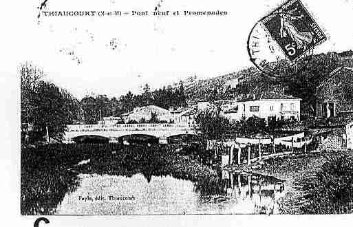 Ville de THIAUCOURTREGNIEVILLE Carte postale ancienne